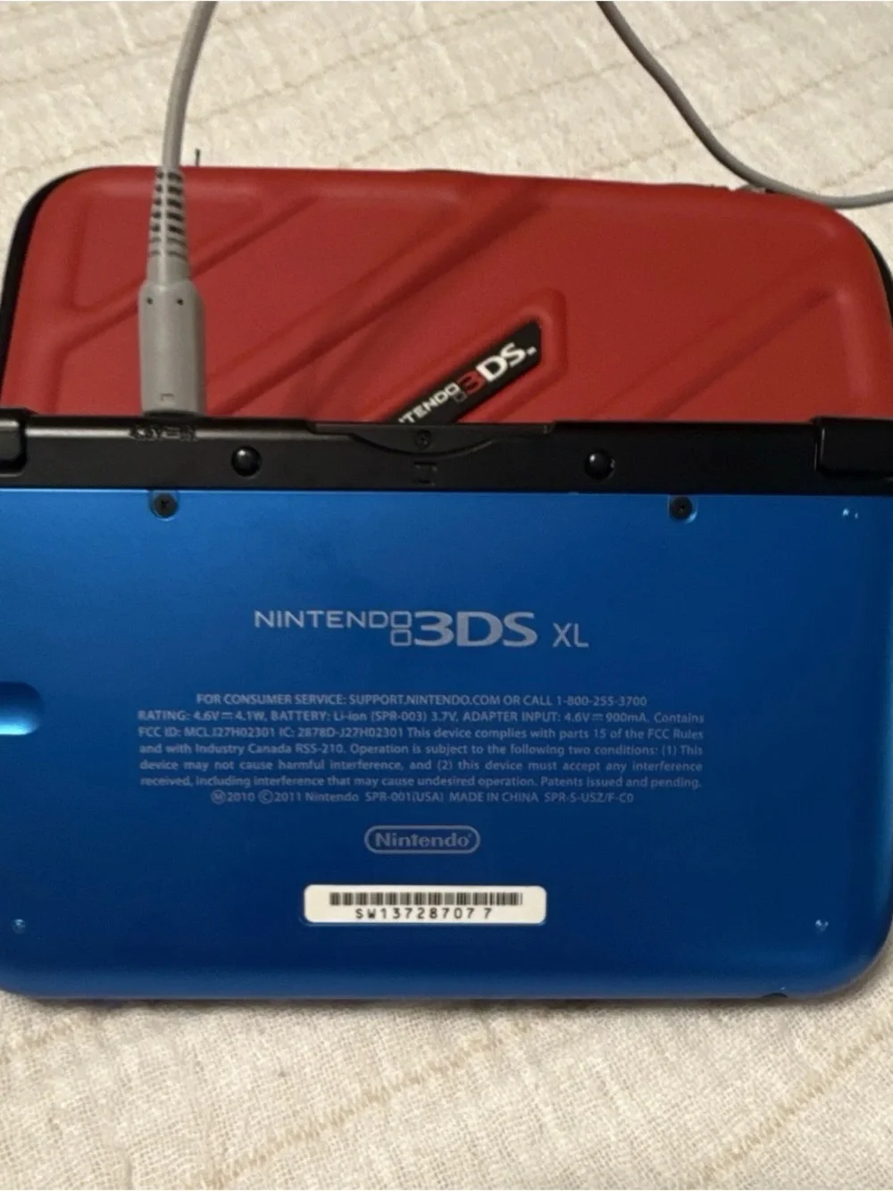 Nintendo 3DS XL Blue Handheld Console